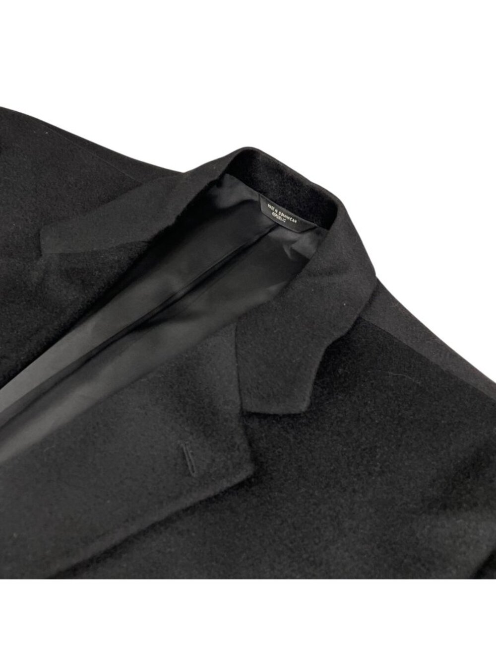 Joseph & Lyman Men's 100% Cashmere 2-Button Blazer Black • 46R